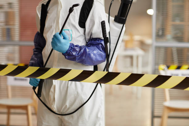 Professional Crime Scene Cleanup technician working in Hills, MN